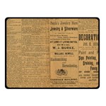 Antique Newspaper 1888 Double Sided Fleece Blanket (Small)  45 x34  Blanket Front