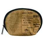 Antique Newspaper 1888 Accessory Pouch (Medium) Front