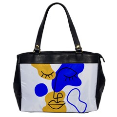 Evening Mood Face Drawing Oversize Office Handbag by ArtsyWishy