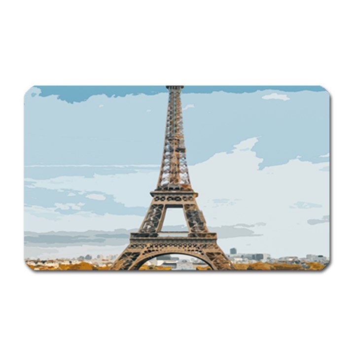 The Eiffel Tower  Magnet (Rectangular)