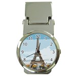 The Eiffel Tower  Money Clip Watches Front