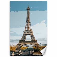 The Eiffel Tower  Canvas 12  X 18  by ArtsyWishy