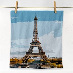 The Eiffel Tower  Face Towel by ArtsyWishy