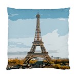 The Eiffel Tower  Standard Cushion Case (Two Sides) Back