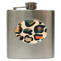 Exotic Leopard Skin Design Hip Flask (6 Oz) by ArtsyWishy