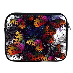 Butterfly Floral Pattern Apple Ipad 2/3/4 Zipper Cases by ArtsyWishy