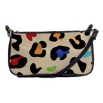 Animal Print Design Shoulder Clutch Bag Front