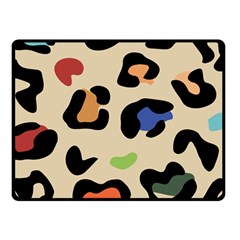 Animal Print Design Fleece Blanket (small) by ArtsyWishy