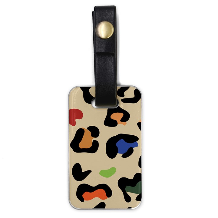 Animal Print Design Luggage Tag (one side)