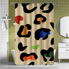 Animal Print Design Shower Curtain 48  X 72  (small)  by ArtsyWishy