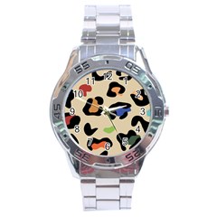 Animal Print Design Stainless Steel Analogue Watch by ArtsyWishy