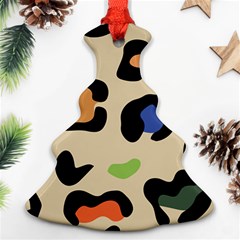 Animal Print Design Ornament (christmas Tree)  by ArtsyWishy