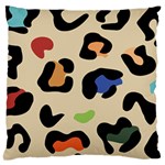 Animal Print Design Standard Flano Cushion Case (Two Sides) Front