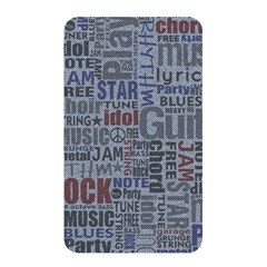 Dark Denim With Letters Memory Card Reader (rectangular) by ArtsyWishy