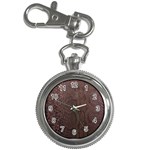 Leather Snakeskin Design Key Chain Watches Front