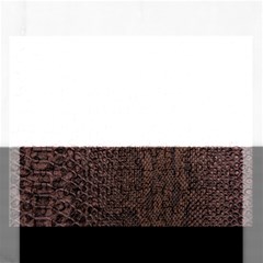 Leather Snakeskin Design Rectangular Jigsaw Puzzl