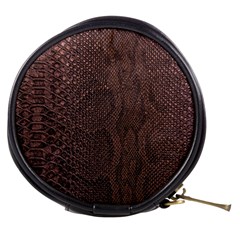 Leather Snakeskin Design Mini Makeup Bag by ArtsyWishy