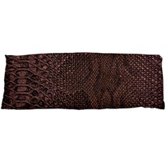 Leather Snakeskin Design Body Pillow Case (dakimakura) by ArtsyWishy