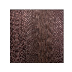 Leather Snakeskin Design Small Satin Scarf (square) by ArtsyWishy