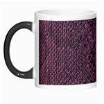 Purple Leather SnakeSkin Design Morph Mugs Left