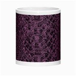 Purple Leather SnakeSkin Design Morph Mugs Center