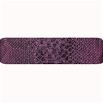 Purple Leather SnakeSkin Design Large Bar Mats 32 x8.5  Bar Mat