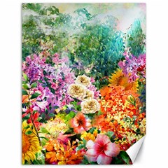 Forest Flowers  Canvas 18  X 24 