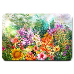 Forest Flowers  Large Doormat 