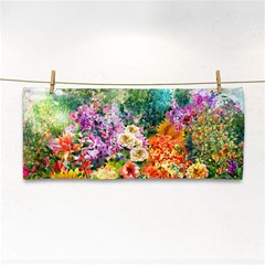 Forest Flowers  Hand Towel by ArtsyWishy