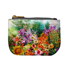 Forest Flowers  Mini Coin Purse