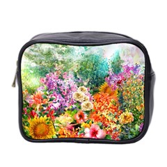 Forest Flowers  Mini Toiletries Bag (two Sides) by ArtsyWishy