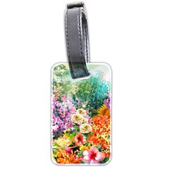 Forest Flowers  Luggage Tag (two sides)