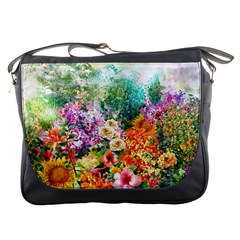 Forest Flowers  Messenger Bag