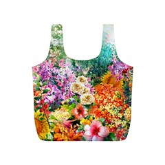 Forest Flowers  Full Print Recycle Bag (S)