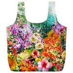 Forest Flowers  Full Print Recycle Bag (XL) Front