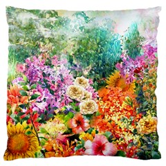 Forest Flowers  Standard Flano Cushion Case (One Side)