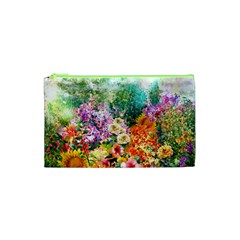 Forest Flowers  Cosmetic Bag (XS)