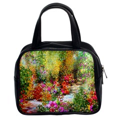 Forest Flowers  Classic Handbag (two Sides) by ArtsyWishy