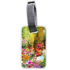 Forest Flowers  Luggage Tag (two Sides) by ArtsyWishy