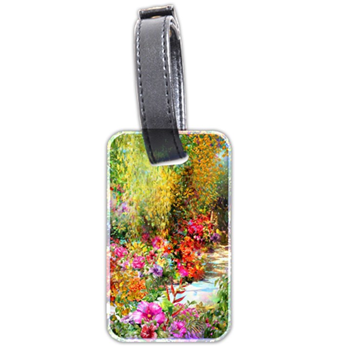 Forest Flowers  Luggage Tag (two sides)