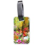 Forest Flowers  Luggage Tag (two sides) Back