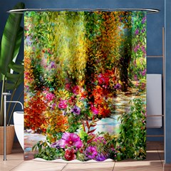 Forest Flowers  Shower Curtain 60  X 72  (medium)  by ArtsyWishy