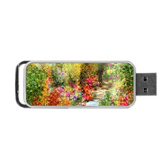 Forest Flowers  Portable Usb Flash (two Sides) by ArtsyWishy