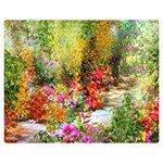 Forest Flowers  Double Sided Flano Blanket (Medium)  60 x50  Blanket Front