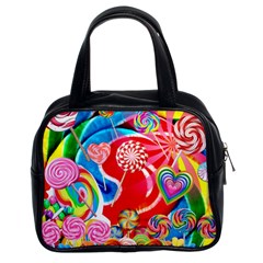 Candy Lollipops Classic Handbag (two Sides) by DayDreamersBoutique