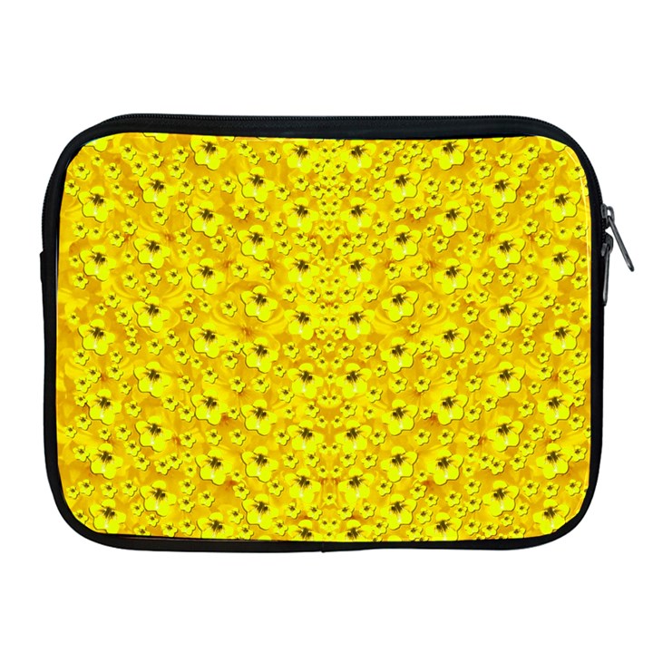 Flowers From Heaven  With A Modern Touch Apple iPad 2/3/4 Zipper Cases