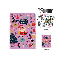 Merry Exmas Merry Exmas Playing Cards 54 Designs (mini) by designsbymallika