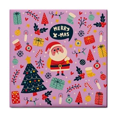 Merry Exmas Merry Exmas Tile Coaster by designsbymallika