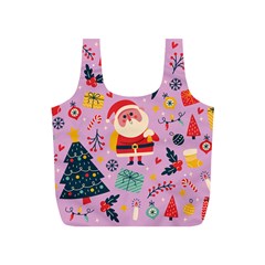 Merry Exmas Merry Exmas Full Print Recycle Bag (s) by designsbymallika