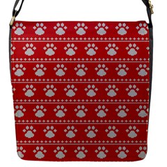 Paws Love Dogs Paws Love Dogs Flap Closure Messenger Bag (s) by designsbymallika